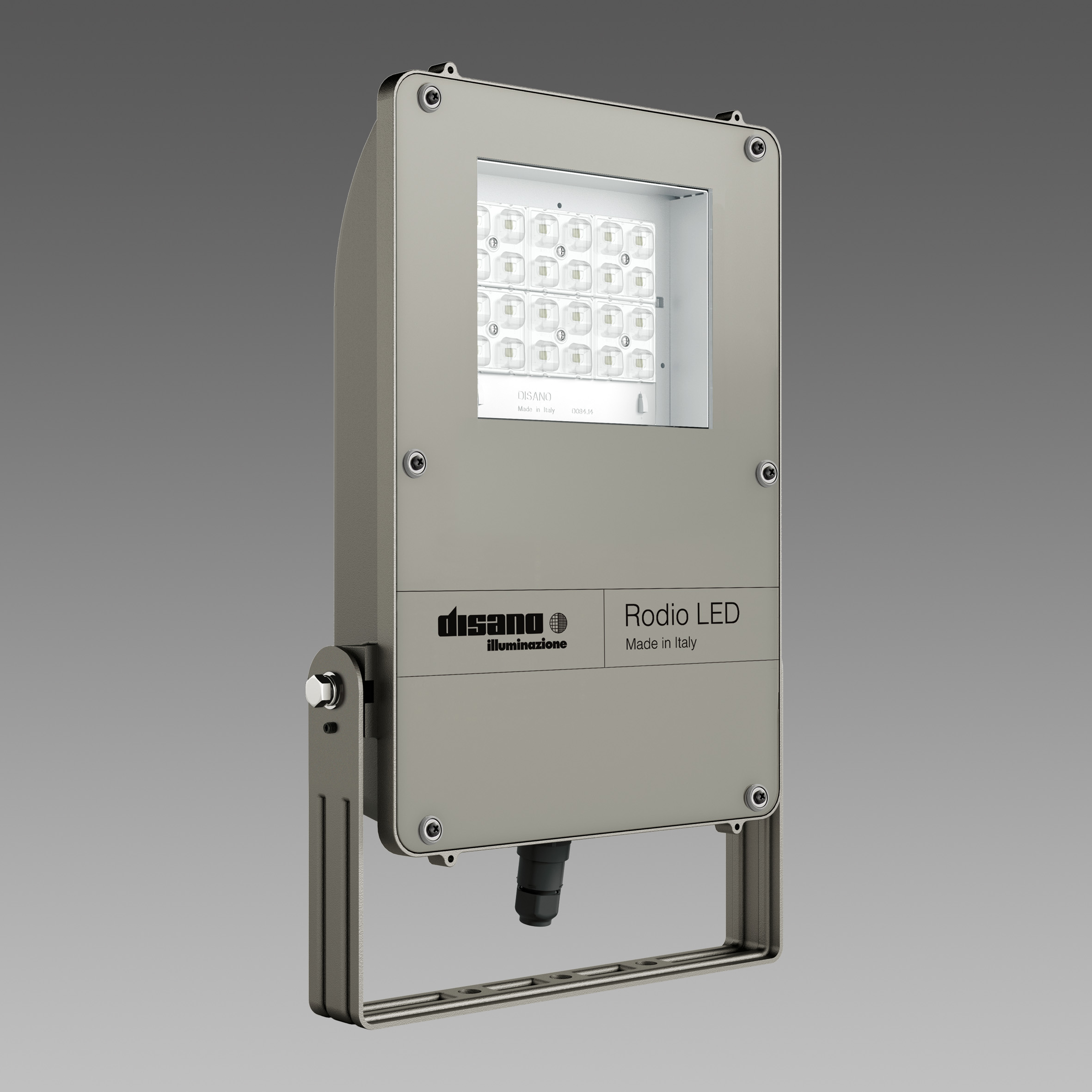 Proyector AREA LED 48W 6030LM 4K IP66 ASIM GRAFITO 414754-00 Disano — Disano