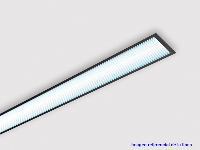 Equipo FLUO 1x35W EMB LINEAL DIF/POLI ALU 17578-00 Disano — Disano