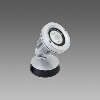 Foco Ext LED 6W GU10 600lm 3K IP65 S/p Circular Grafito 431803-00 — Disano — Disano