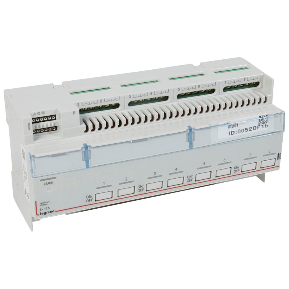 Lm/rele DIN 8x16A Salidas Scs 2604 — Legrand — Legrand
