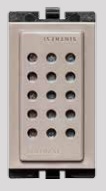 Chicharra Modular Beige 250V S17 174302 — Sinthesi — Sinthesi
