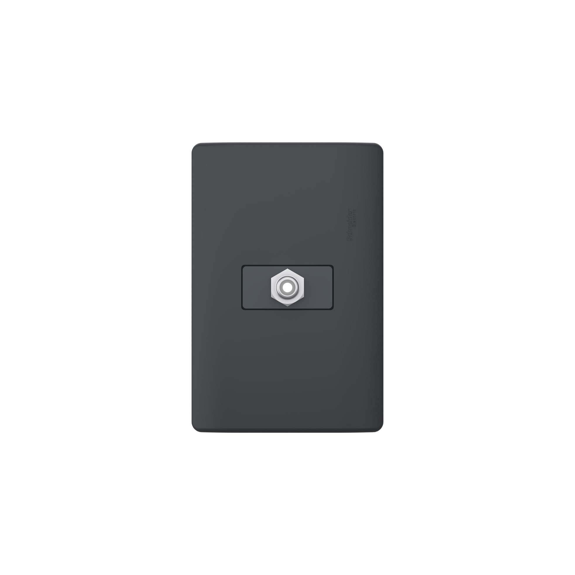 Placa Genesis Armada con Toma Coaxial Tv MWD64686 — Schneider Electric — Schneider Electric