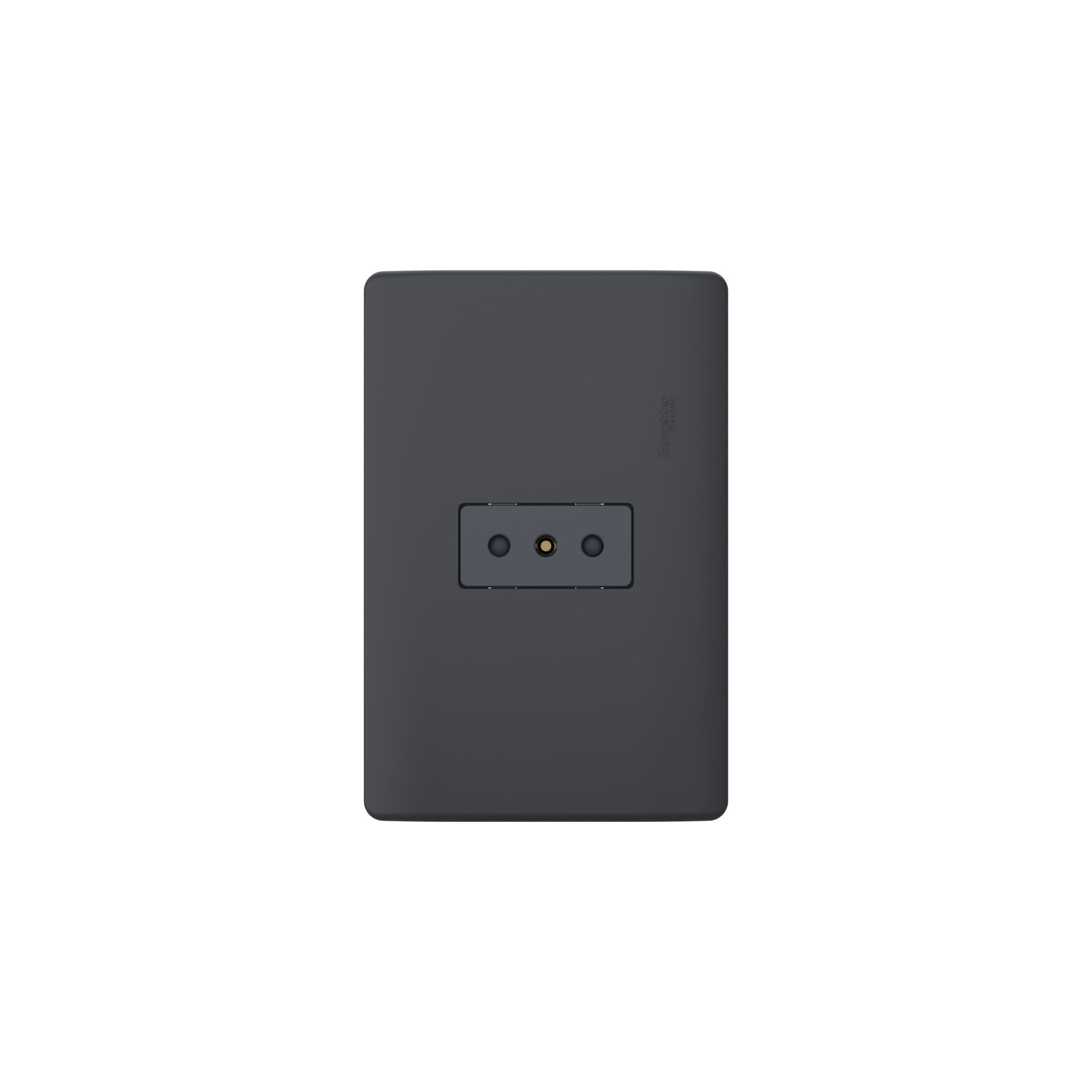 Placa Genesis Armada con Toma Corriente Simple 10A 2P+T MWD60296 — Schneider Electric — Schneider Electric