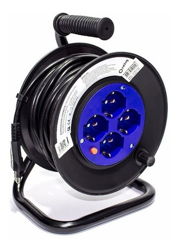 Alargador Carrete 25MTS 4P 16A 250V Ng 93PTNG9025 — Rema — Rema