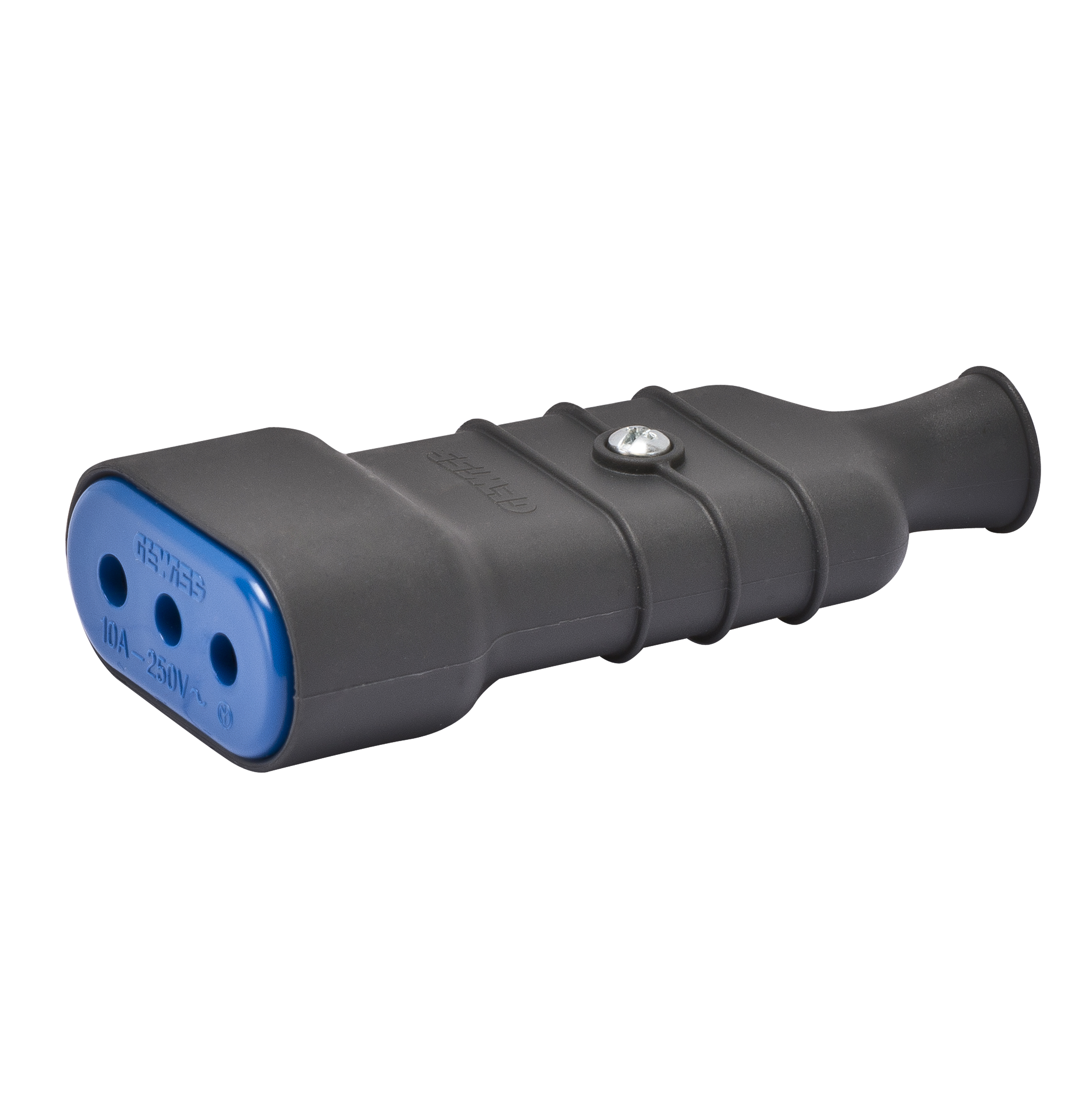 Hembra Vte C/t 10A Negro 28204 Gw GW28204 — Gewiss — Gewiss