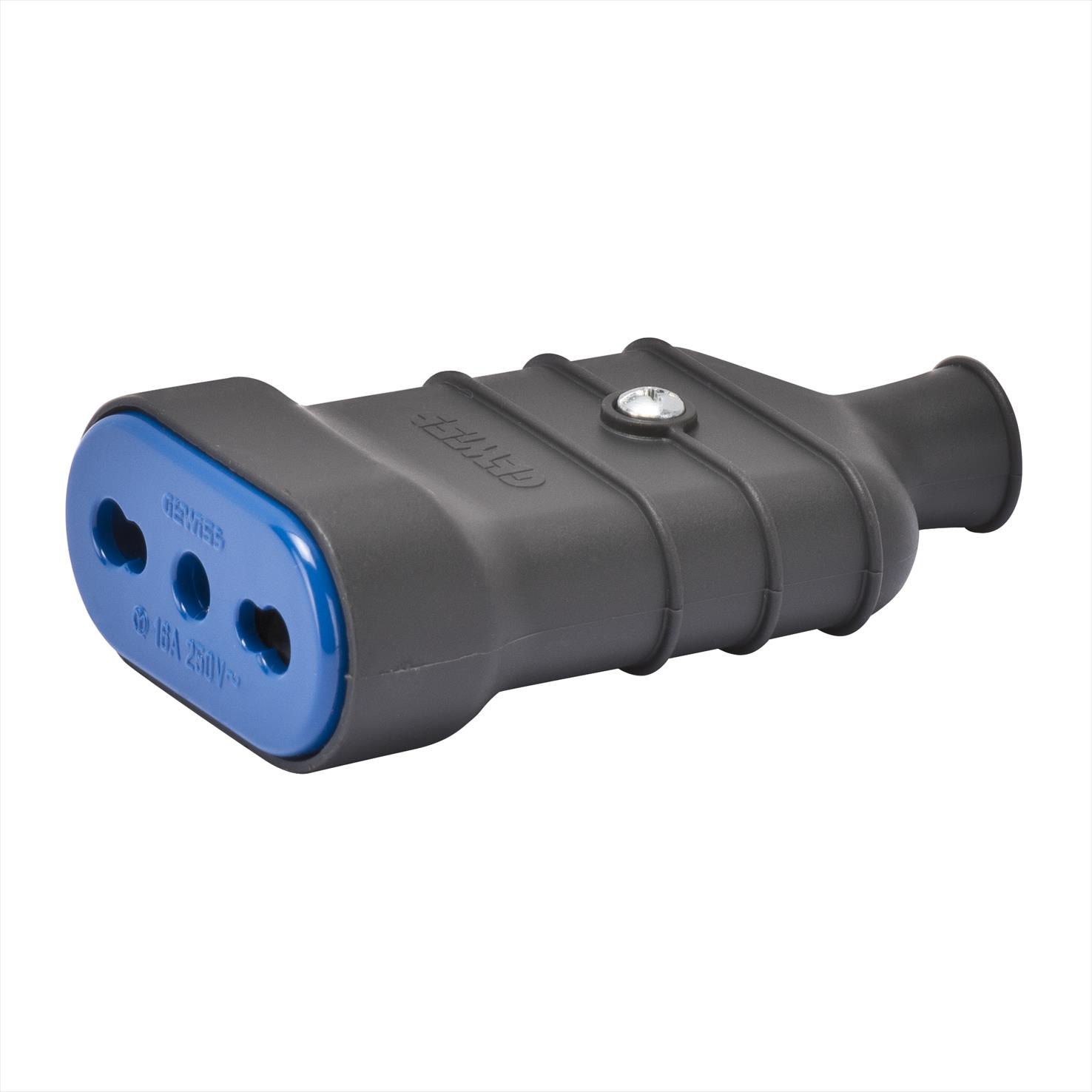 Hembra Vte C/t 16A Negro 28206 Gw GW28206 — Gewiss — Gewiss