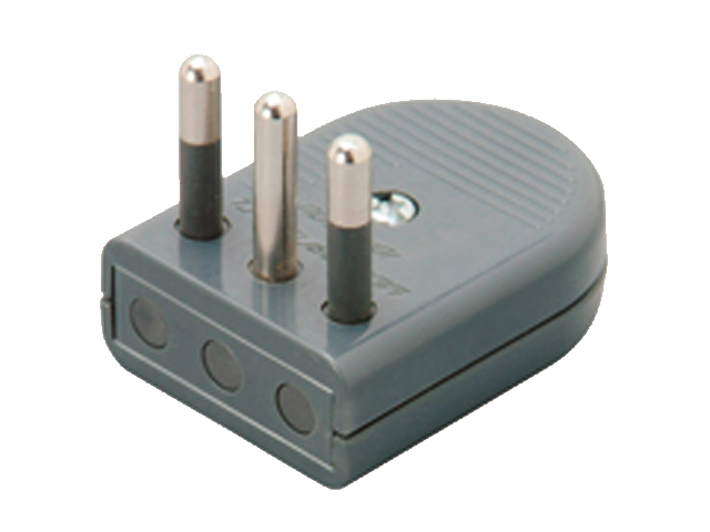 Enchufe Macho Convertible 10A 2p+T - Gris MWD015260101 — Schneider Electric — Schneider Electric