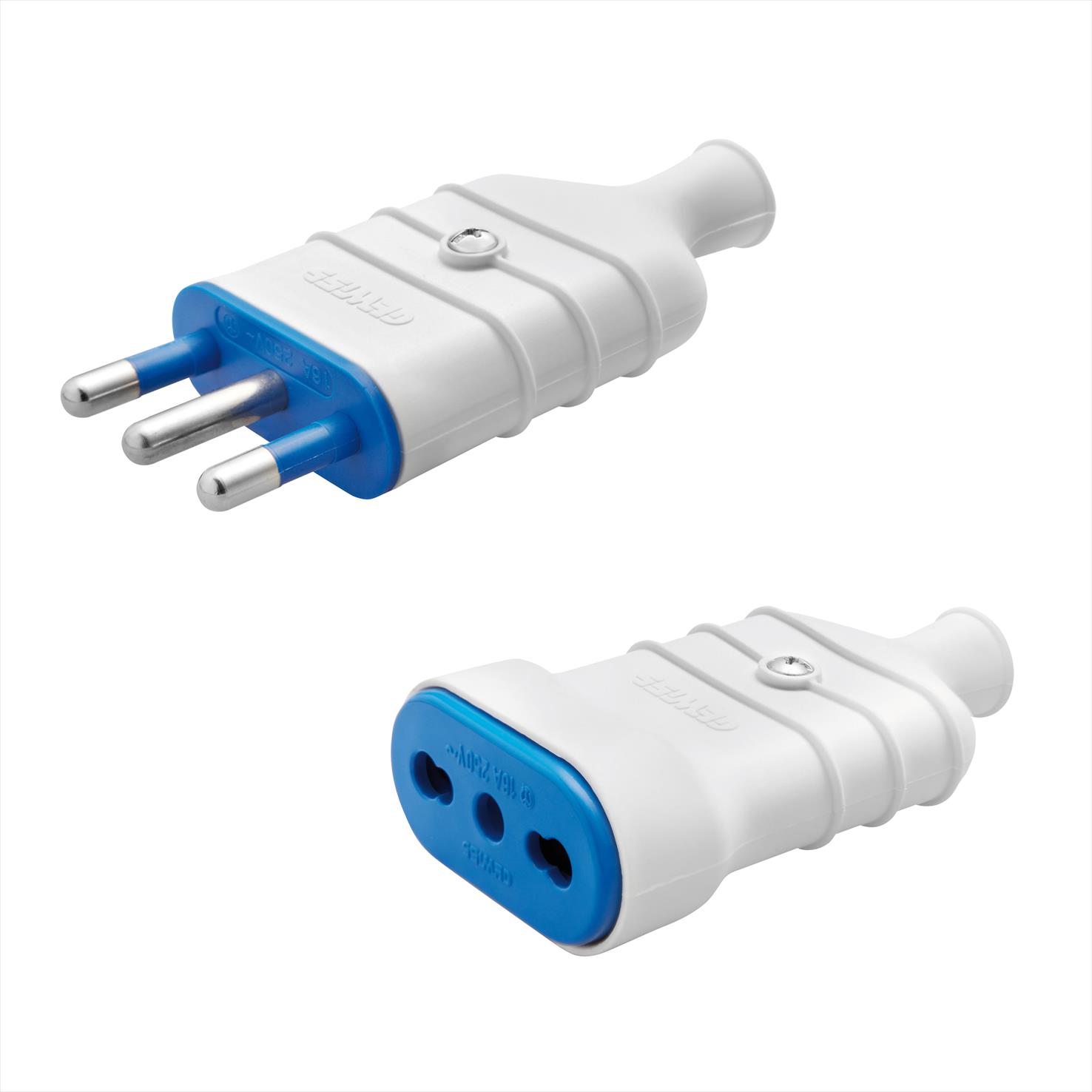 Hembra Vte C/t 10A Blanco 28203 Gw GW28203 — Gewiss — Gewiss