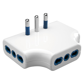 MCHO TRIPLE PLANO 10/16A 2P+T BL GW28419 Gewiss — Gewiss