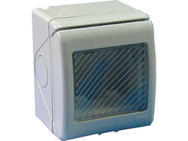 Casquete Sobrepuesto IP55 Habit 21 2 Modulos Gris MWD090164502 — Schneider Electric — Schneider Electric