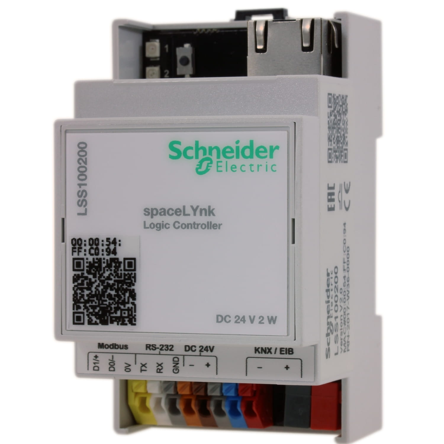 Knx Space Server Web +Pasarela Modbus LSS100200 — Schneider Electric — Schneider Electric