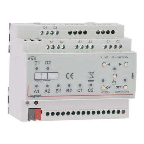 Actuador Knx On/off 8SAL/16A 2672 — Legrand — Legrand