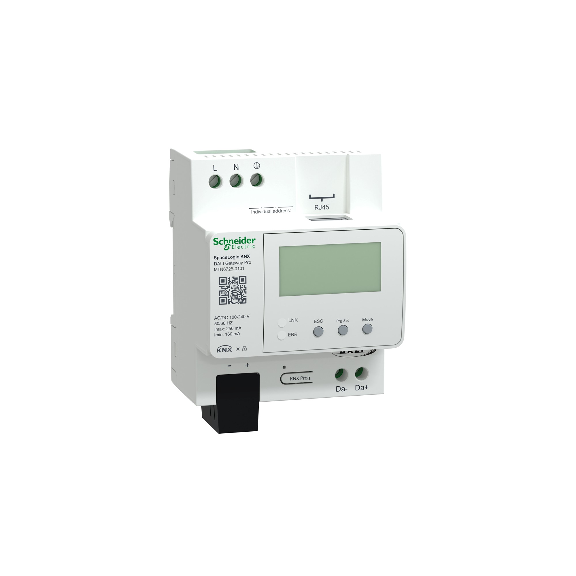 Pasarela Knx Dali 2.0 Pro 1CANAL MTN6725-0101 — Schneider Electric — Schneider Electric