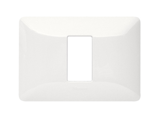 Placa 1 Modulo Tecnopolimero Matix Color Blanco AM503/1BN — BTicino — Bticino