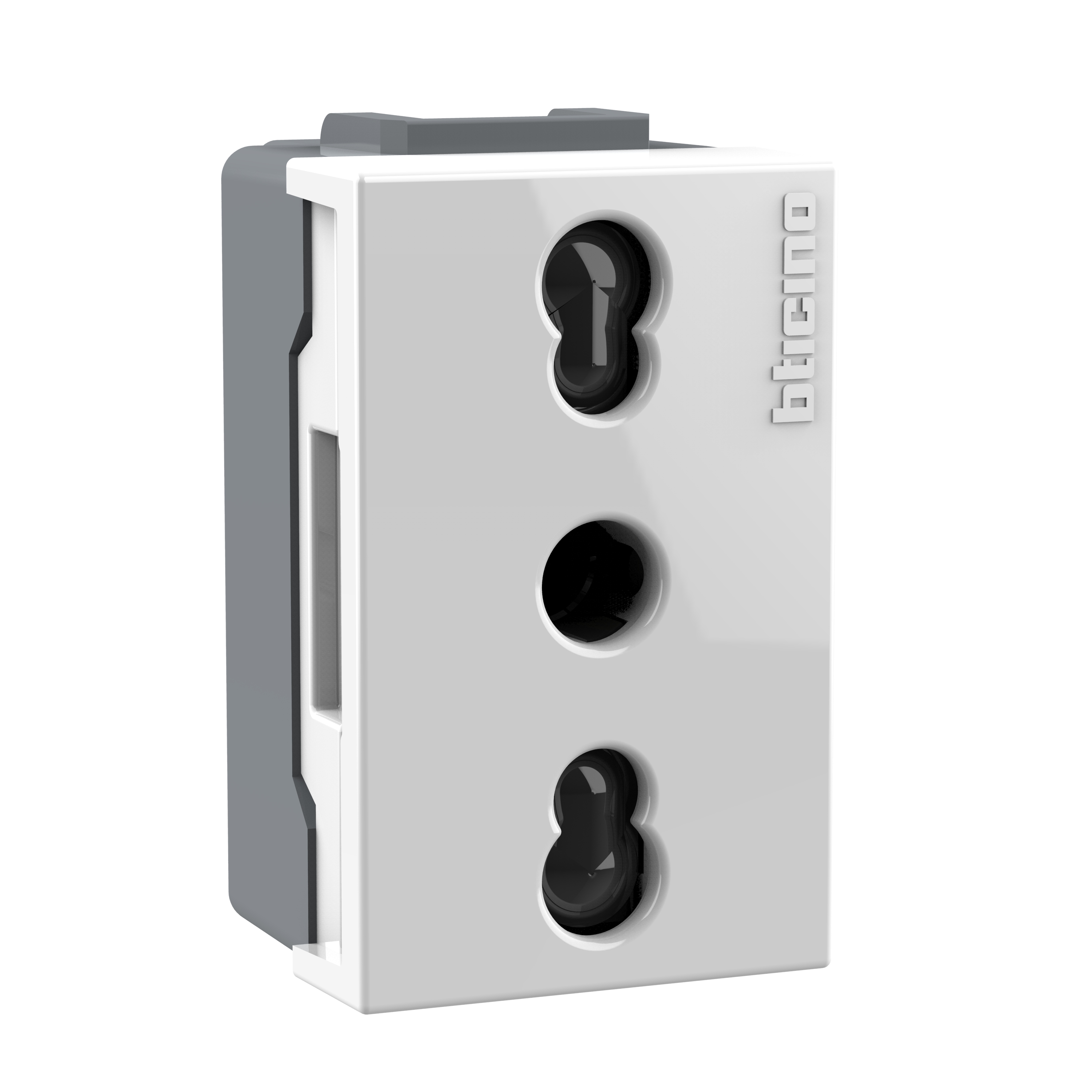 Toma 2P+T 10/16A Blanca AF2180EB — BTicino — Bticino