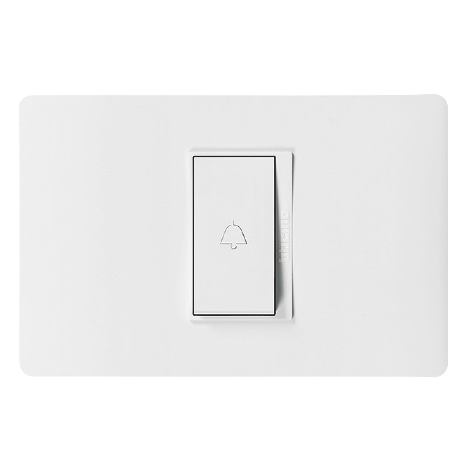 Interruptor Pulsador Timbre Armado Blanco Luzica PU1102 — BTicino — Bticino