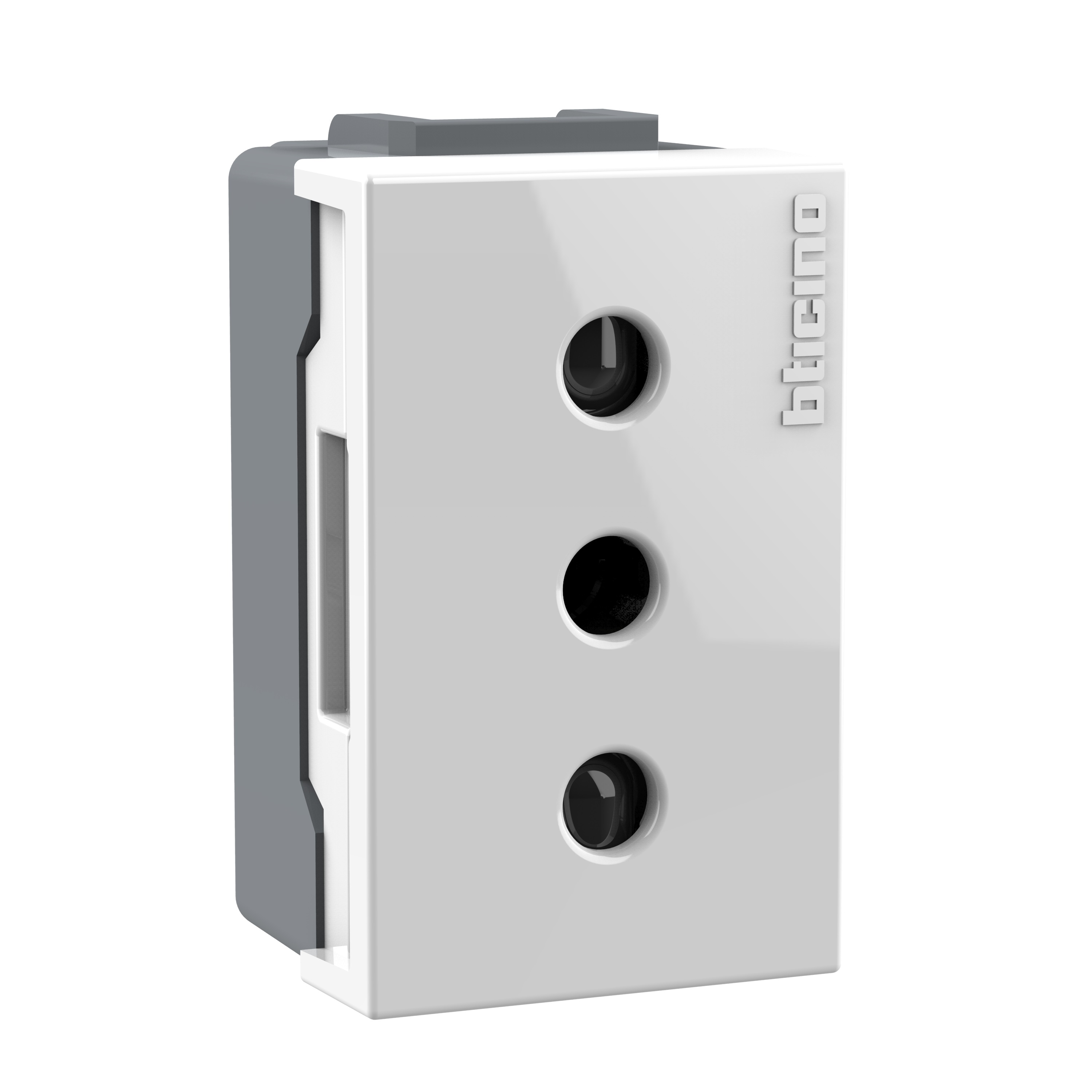 Toma 2P+T 10A Blanca AF2113EB — BTicino — Bticino