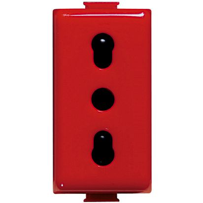 Enchufe Hembra Estandar Italiano Matix A5180R — BTicino — Bticino
