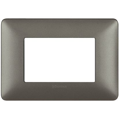 Tapa Matix Plast/hierro 3P AM4803MIR — BTicino — Bticino