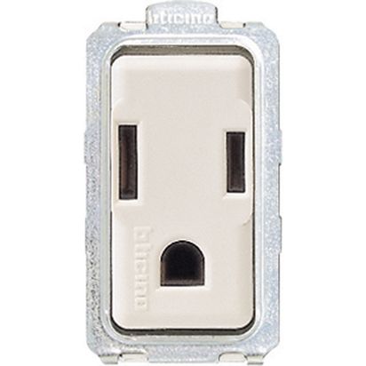 Enchufe Hembra S de Corriente Estandar Usa Magic 5028N — BTicino — Bticino