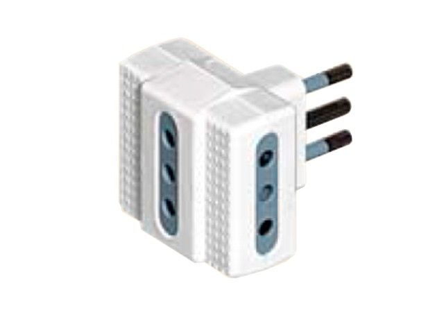 Triple 2P+T en Linea 10A Bco. 3603DP — BTicino — Bticino