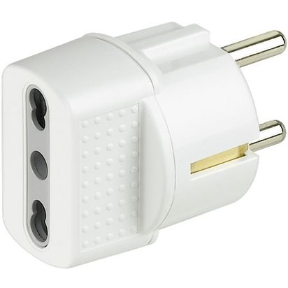 Adaptador 10/16A a Schuko Color Blanco S3625D — BTicino — Bticino