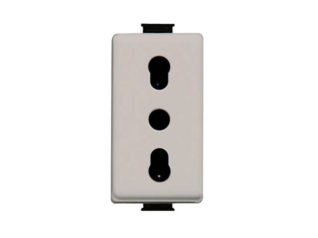 Enchufe Hembra 10/16A Matix Color Beige AM5180CBE — BTicino — Bticino