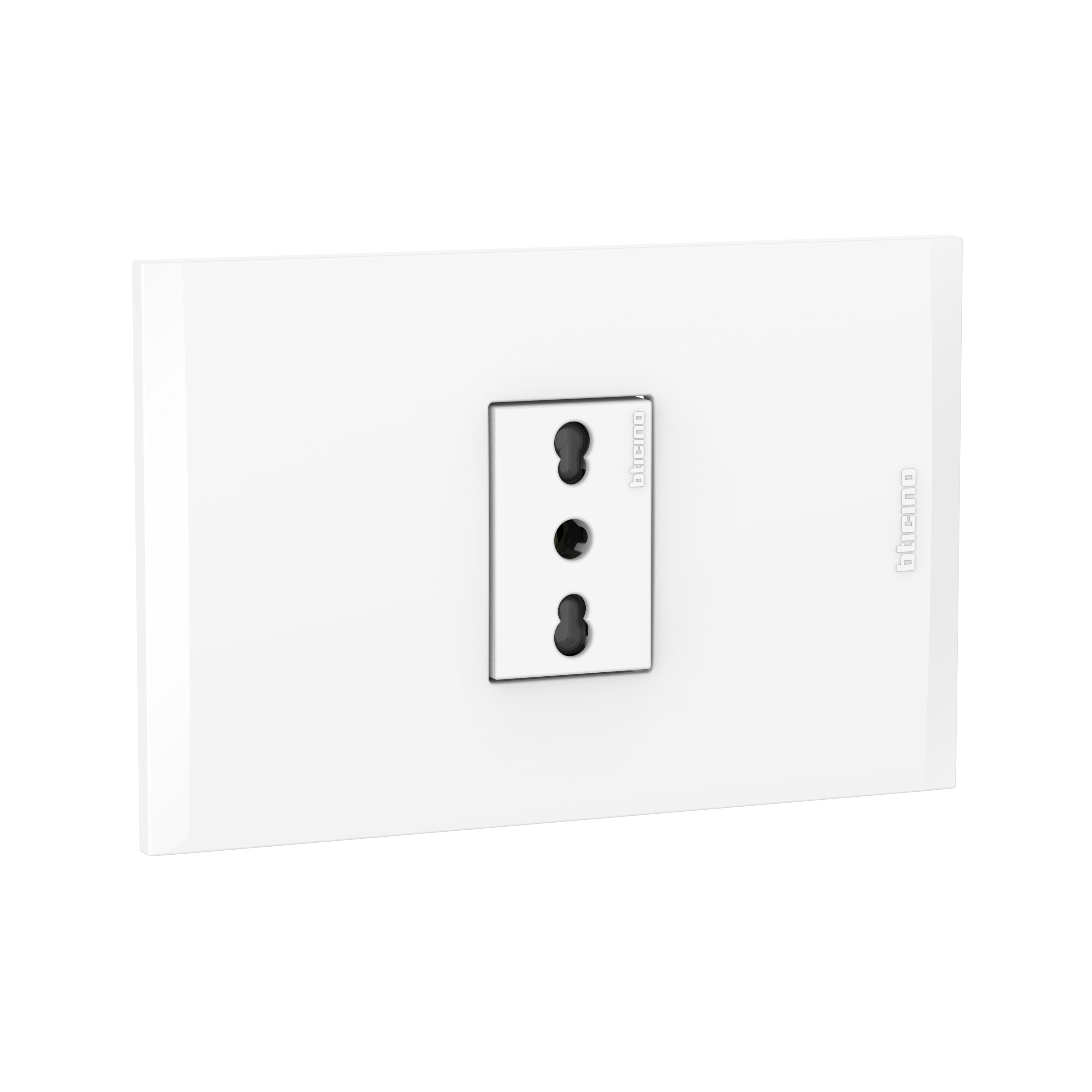 Toma 10A/16A Blanco PL1P Blanco AF2180E1B — BTicino — Bticino