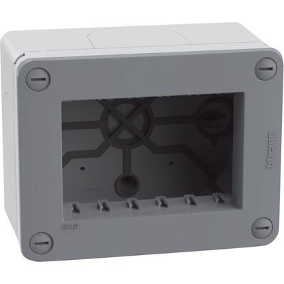 Caja IP40 3M Gris 28403G — BTicino — Bticino