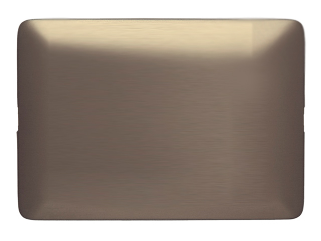 Placa Ciega Aluminio Mate Matix Color Titanio AM503M0TI — BTicino — Bticino