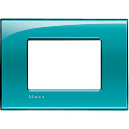 Tapa L&L Rectangular 3P Verde LNA4803VD — BTicino — Bticino