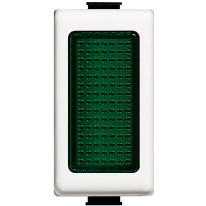 Portalamparas con Difusor Color Verde Matix AM5060V — BTicino — Bticino