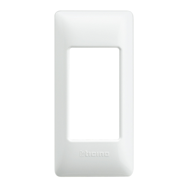 Placa Tecnopolimero Matix 1 Modulo para Perfil Color Blanco AM4811_1BN — BTicino — Bticino