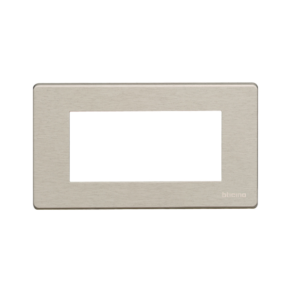 Placa 4 Puestos Magic Matix Color Oxidal 504_4A_X — BTicino — Bticino