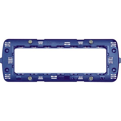 Soporte Placa Eliptica 7 Modulos Livinglight con Tornillos LN4707 — BTicino — Bticino
