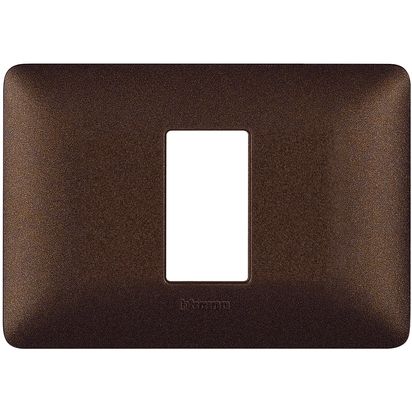 Tapa Matix Plast/marron 1P AM4803M1TGG — BTicino — Bticino