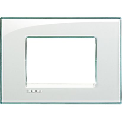 Tapa L&L Rectangular 3P Aguamarina LNA4803kA — BTicino — Bticino