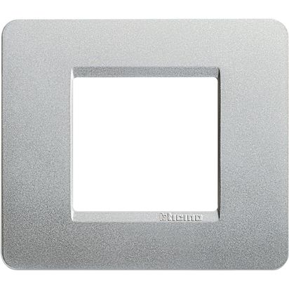 Tapa Matix Plata 2P AM4802SL — BTicino — Bticino