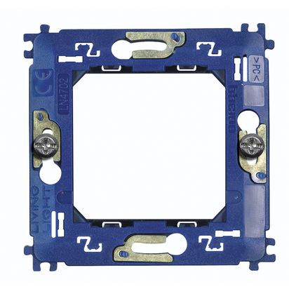 Soporte Plastico 2 Modulos LN4702 — BTicino — Bticino