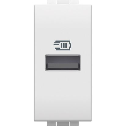 Interruptor MODULO L&L CARGADOR USB 15W 5VDC N4191A Bticino — Bticino