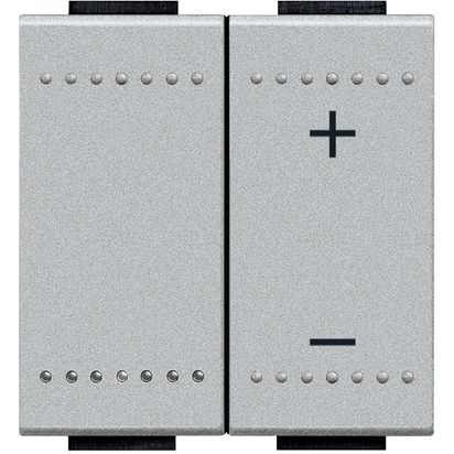 Dimmer Mod L&L 300/600W Con Puls 2P Gr NT4408N — BTicino — Bticino