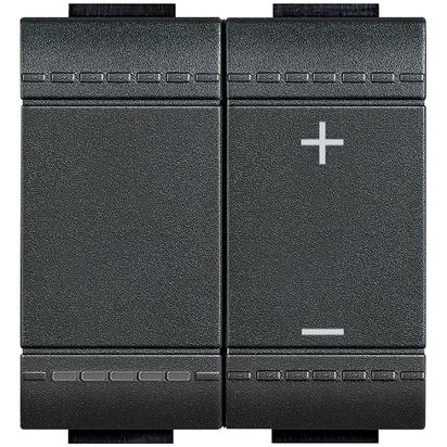 Dimmer Mod L&L 300/600W Con Puls 2P Ng L4408N — BTicino — Bticino