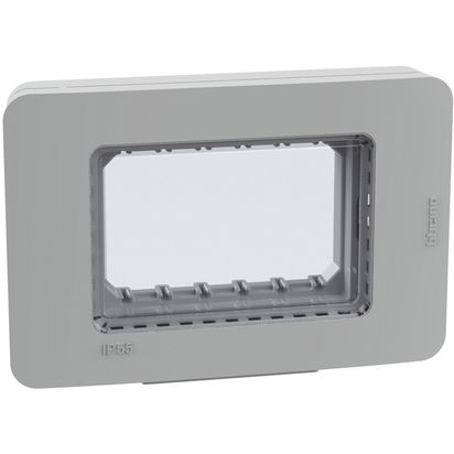 Placa IP55 3M Gris 28603G — BTicino — Bticino