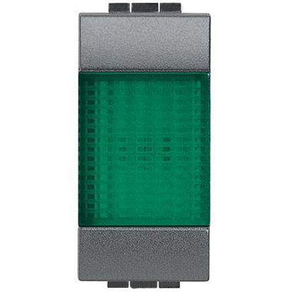 Piloto Mod L&L Dif Verde L4371V — BTicino — Bticino