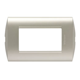 Placa 3 Modulo Modus Style Color Blanco/perla AE5S3ENA — BTicino — Bticino
