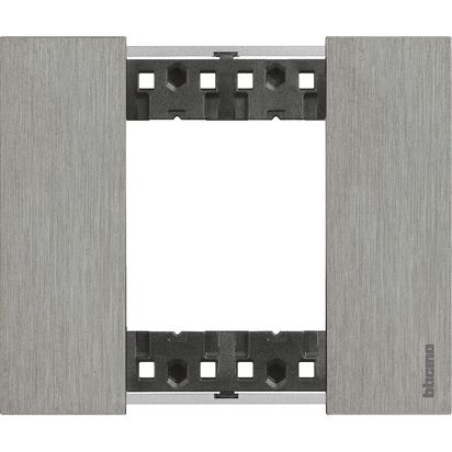 Tapa 2 Mod Acciaio KA4802ZG — BTicino — Bticino