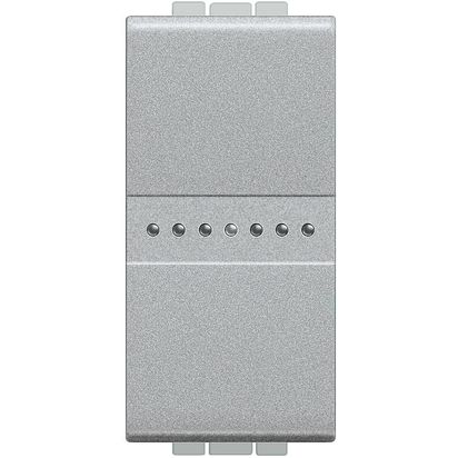 Interruptor MOD L&L CRUZAMIENTO C/TECLA 1P GR NT4054 Bticino — Bticino