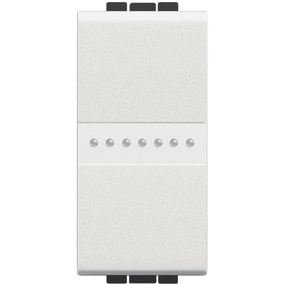 Interruptor MOD L&L CRUZAMIENTO C/TECLA 1P BL N4054 Bticino — Bticino