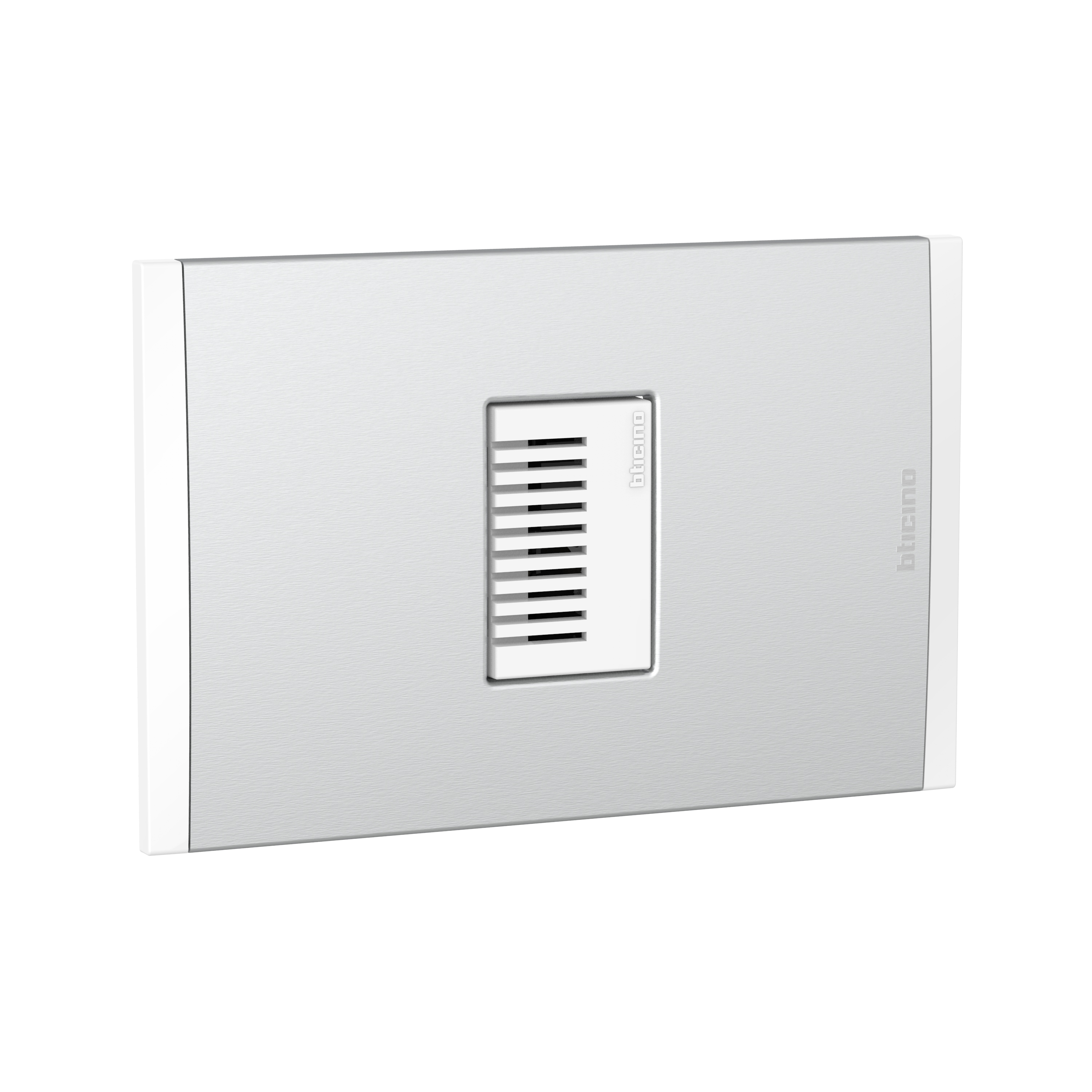 Zumbador 230VAC Blanco PL1P Metal Alumin AF2149EBMN — BTicino — Bticino