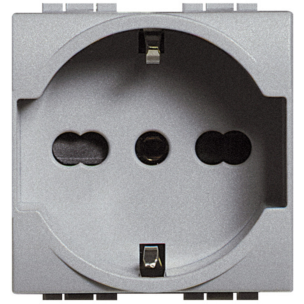 Hembra Mod L&L Schuko 10/16A Gr NT4140_16 — BTicino — Bticino